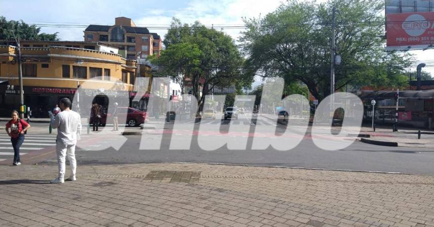 En este lugar fue la agresión al extranjero. FOTO: GUILLERMO OSPINA