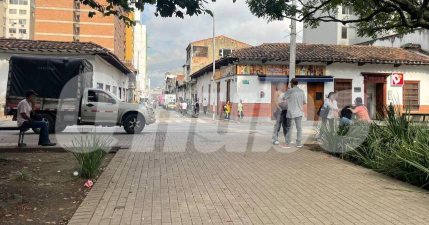 Mateo habría llegado a este punto del parque pidiendo auxilio . FOTO: LAURA ROSA JIMÉNEZ VALENCIA