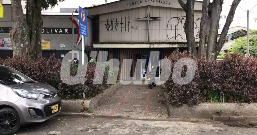 En este lugar fue encontrado el cadáver. FOTO: Q’HUBO MEDELLÍN 