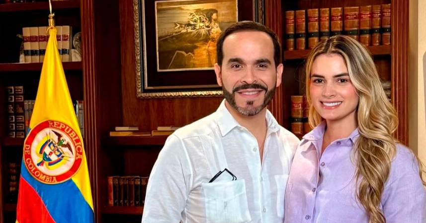 Ana Lucía Pineda Aruachan es la nueva primera dama de los colombianos. FOTO: INSTAGRAM @analu_pineda
