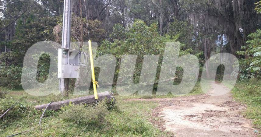 En este lugar fue donde Jéfferson Monsalve murió electrocutado. FOTO: GUILLERMO LEÓN OSPINA MUÑOZ