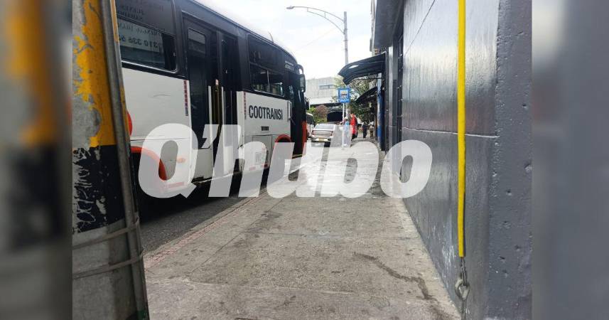 En este lugar fue donde ocurrieron los hechos. FOTO: ALEJANDRA MORALES