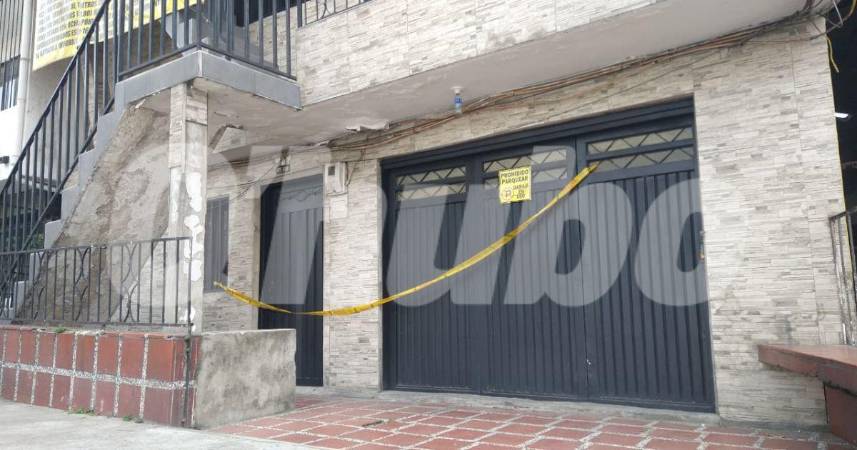 En esta casa vivía Arelis y fue hallada muerta en su interior. FOTO: GUILLERMO OSPINA MUÑOZ