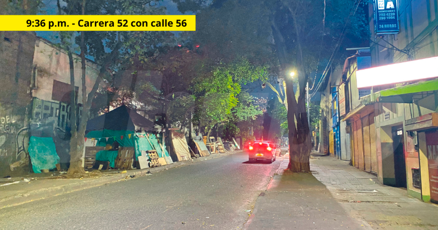 Es tanta la soledad en algunos sectores, que da hasta miedo transitar por allí. Eso sí, son perfectas para la realización de las necesidades fisiológicas. / FOTO: ANDRÉS FELIPE OSORIO.
