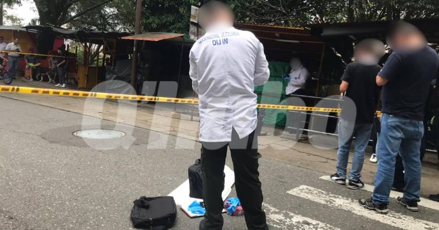 En este lugar el menor de 17 años fue hallado sin vida. FOTO: LAURA ROSA JIMÉNEZ