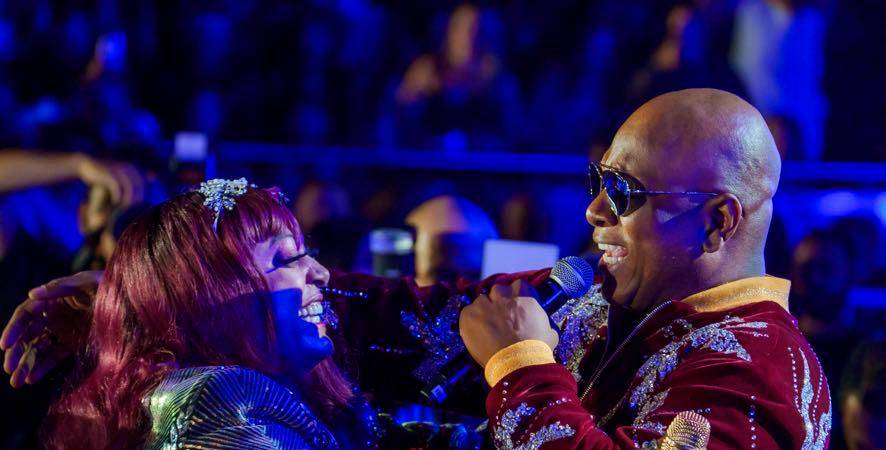 La India y Willy García cantaron ‘Vivir lo nuestro’. / FOTO: CORTESÍA