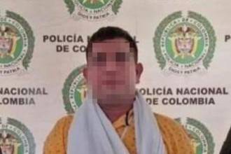 Alias Gorra es oriundo de Vegachí. / FOTO: POLICÍA ANTIOQUIA