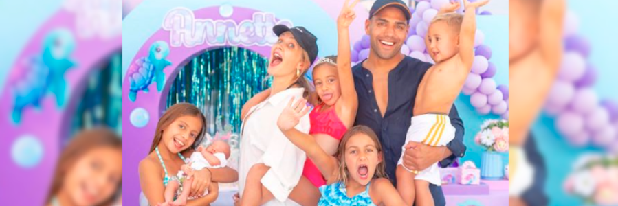 EN VIDEO: Hijo de falcao sorprendió a una de sus hermanas con un ...