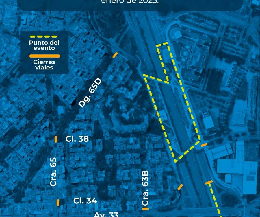 Medallo tendrá cierres viales para que disfruten tranquilos los alumbrados