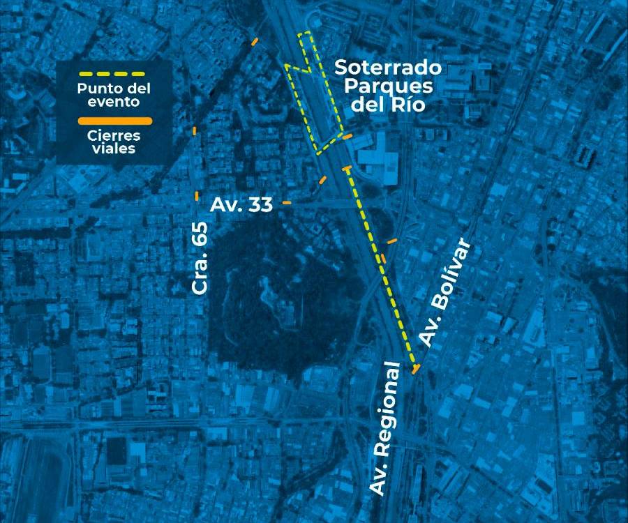 Medallo tendrá cierres viales para que disfruten tranquilos los alumbrados