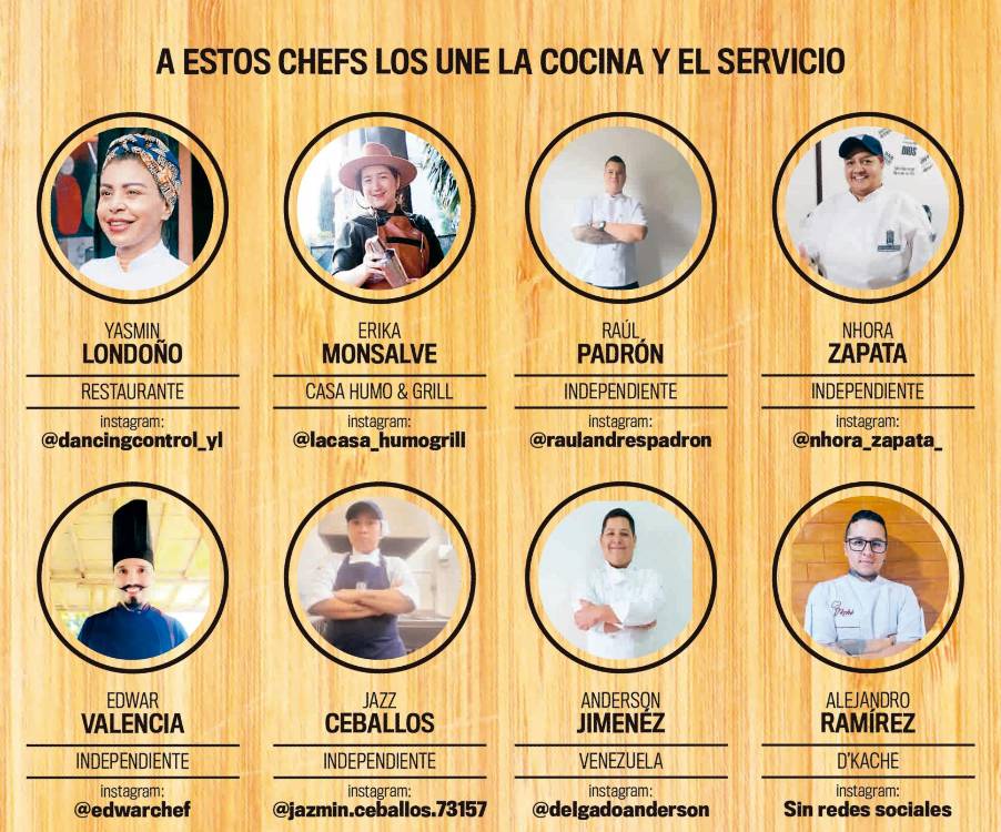 Les cocinarán a los más necesitados