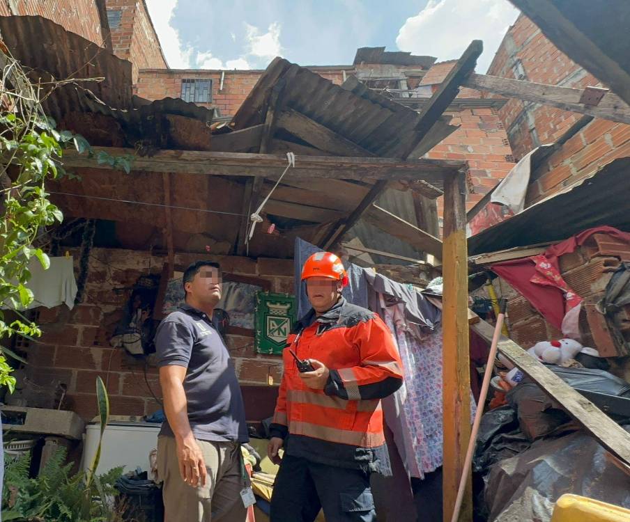 Los organismos de atención se hicieron cargo de la emergencia. FOTO: DAGRD
