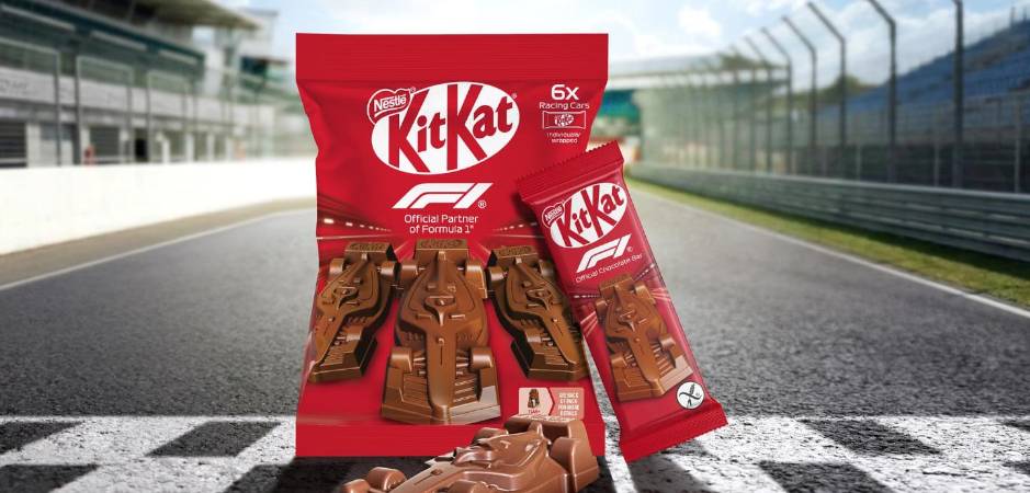 Edición límitada de la F1. FOTO: NESTLÉ