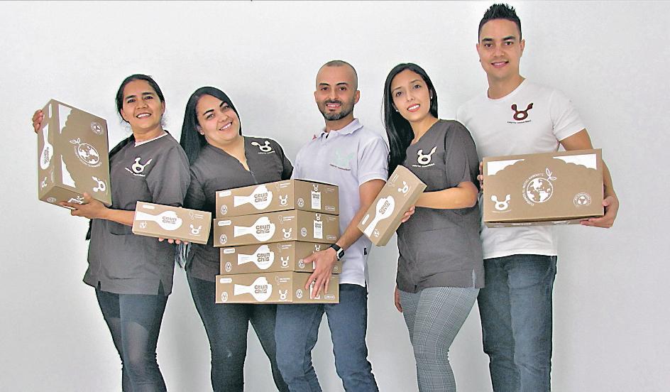 Ellos son parte del equipo que hace que Crunchis sea una realidad. /FOTO: CORTESÍA