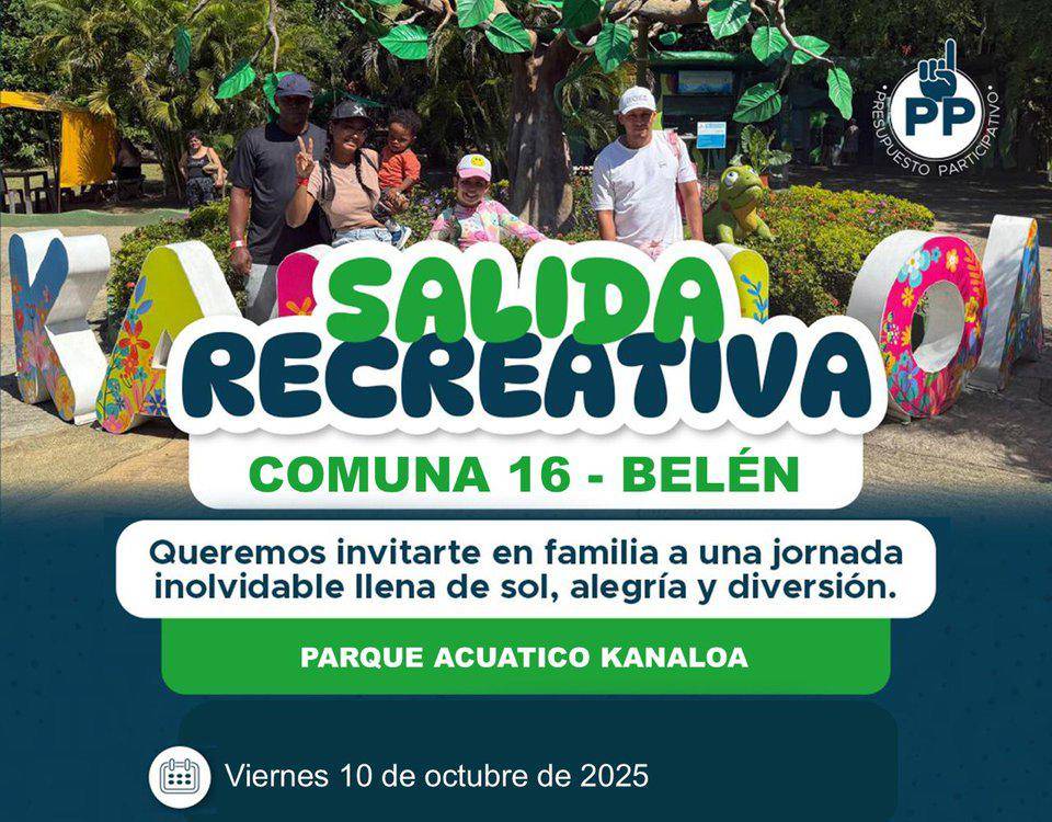 ¿Vive en la comuna 16 y quiere pasear? Mire lo que tiene que hacer