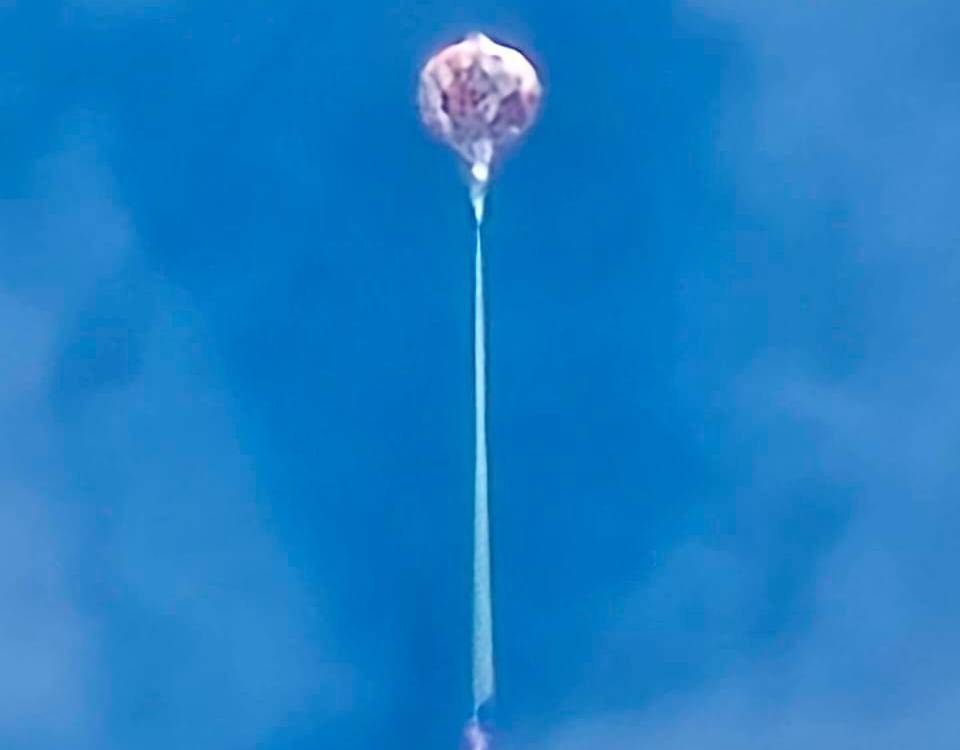 EN FOTOS: Globo asustó a todo Jericó: lo reportaron como objeto misterioso