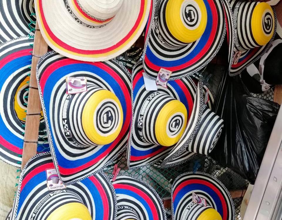 Sombreros de Colombia en Carabobo. /FOTO: SINDY VALLE.