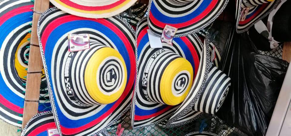 Sombreros de Colombia en Carabobo. /FOTO: SINDY VALLE. 