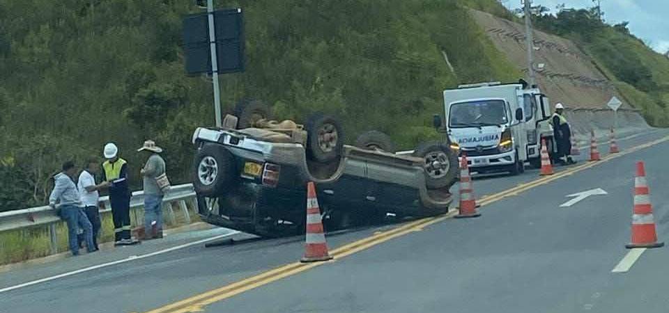 Las autoridades recomiendan tener prudencia en las vías. /FOTO: DENUNCIAS ANTIOQUIA