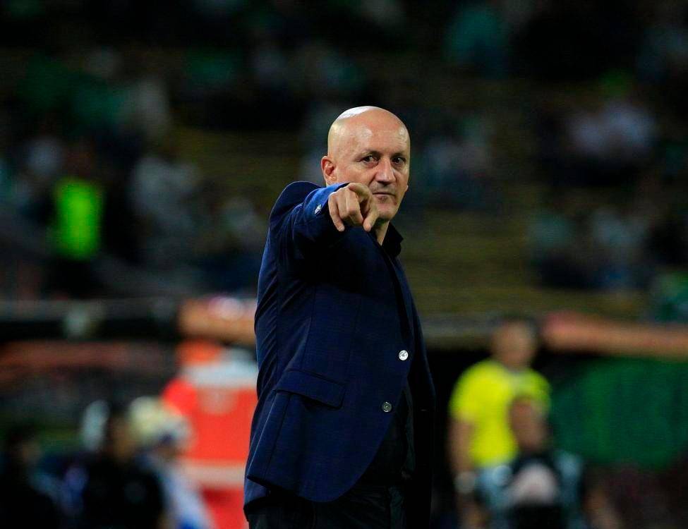 Pablo Repetto, entrenador de Nacional. /FOTO: ANDRÉS CAMILO SUÁREZ