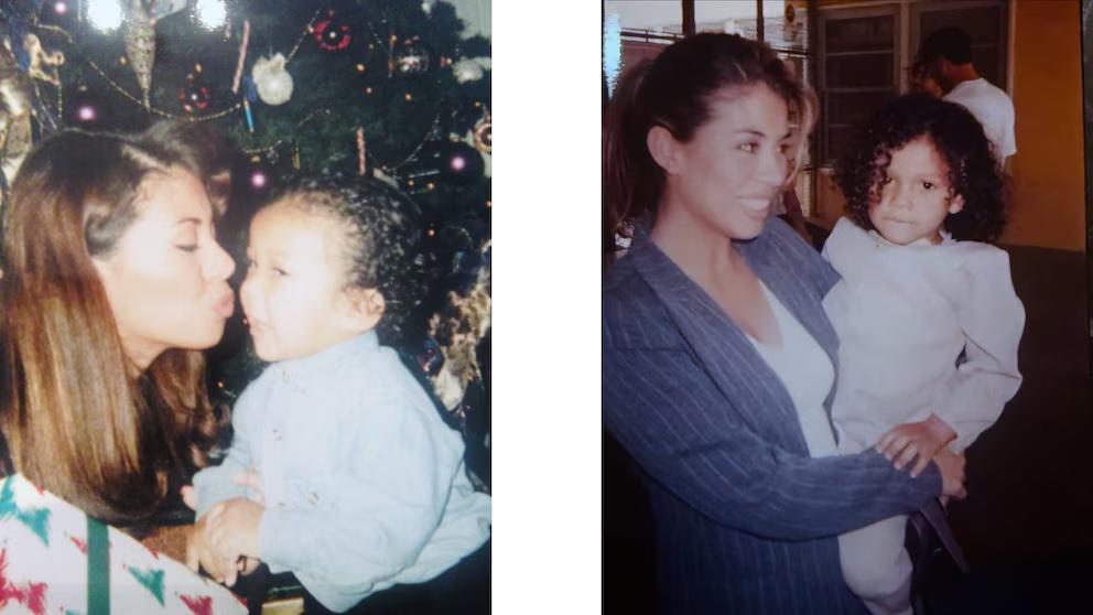 Alejandra Jackson con su hijo Jaafar. <b><span class=mln_small-caps_mln>/FOTO: INSTAGRAM @alejandrajackson</span></b>