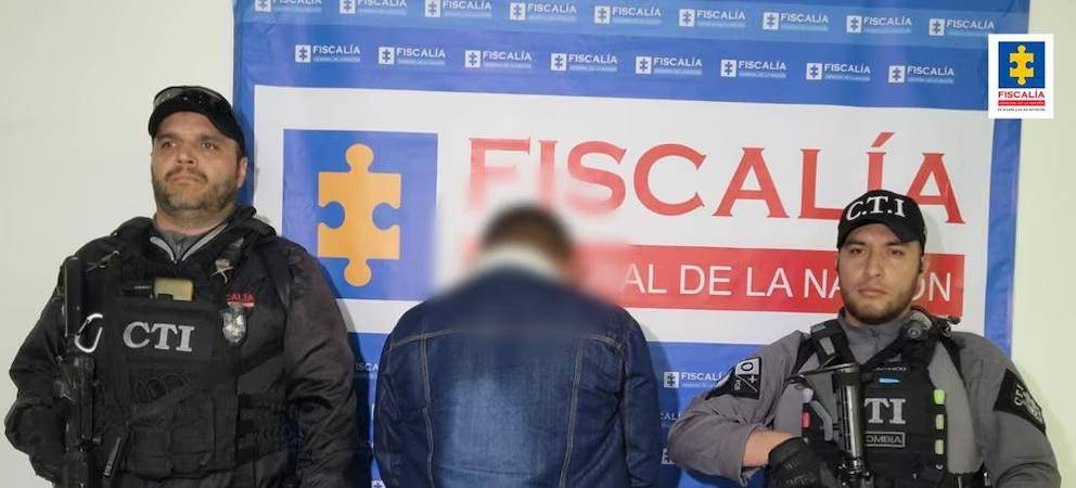 Ranoque fue capturado en agosto de 2023 en Bogotá. /FOTO: CORTESÍA