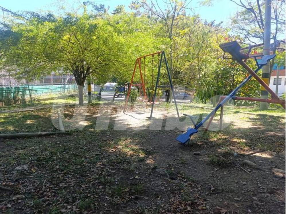 Parque infantil donde encontraron a la víctima. FOTO: ALEJANDRA MORALES